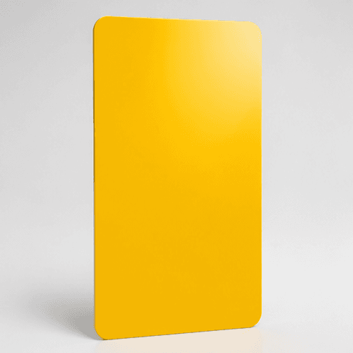 RAL 1023 Traffic Yellow Smooth Powder Coating